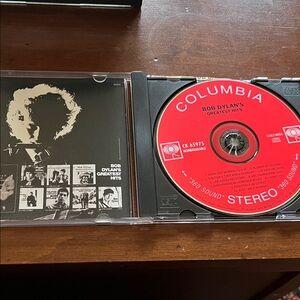 Bob Dylan's Greatest Hits CD - Red and Black